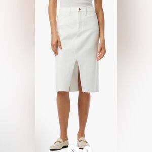 NWT Joe’s Jeans High Rise‎ The Joplin Slit Denim Skirt Sz 28 $198